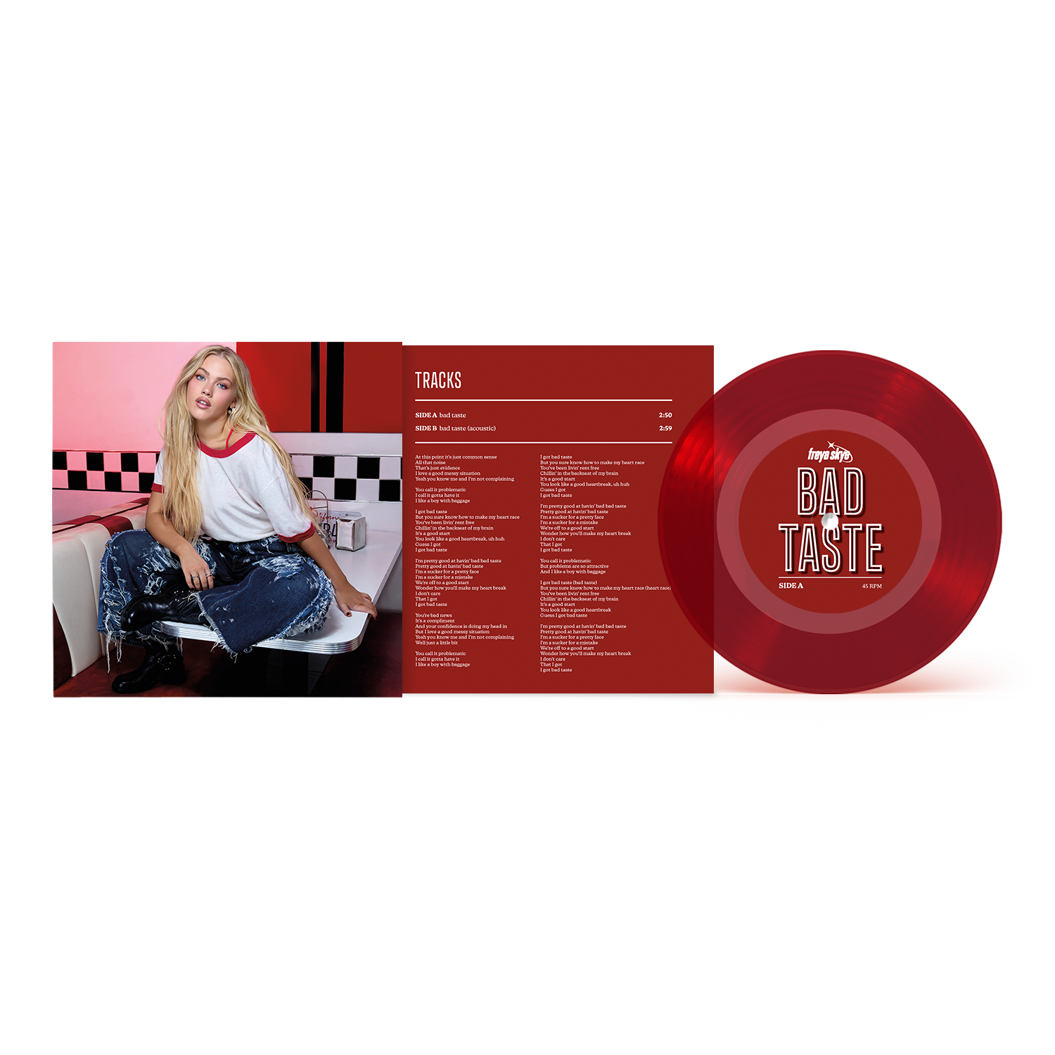 bad taste 7" Vinyl