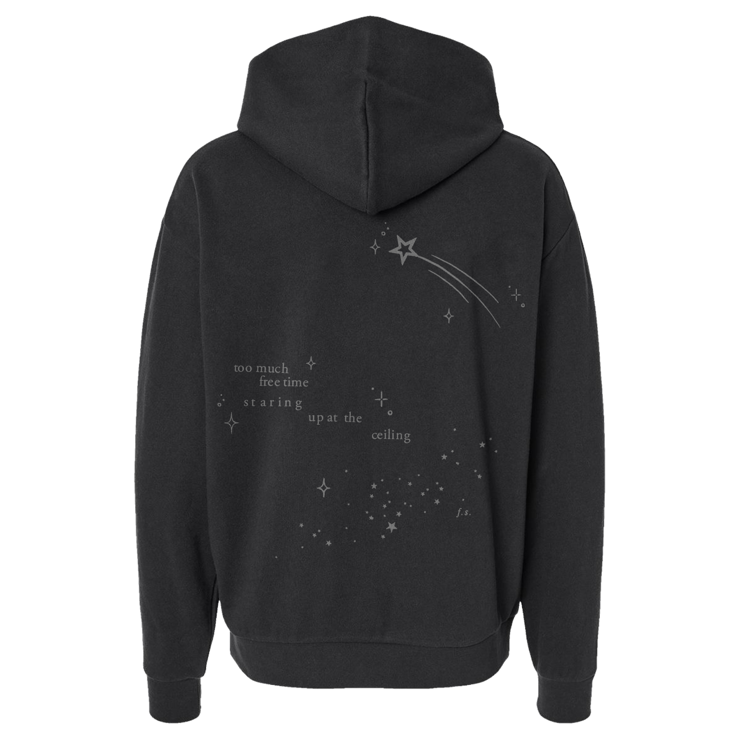 silent treatment Black Hoodie