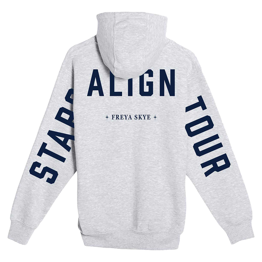 Freya Skye - Stars Align Tour Grey Zip Hoodie