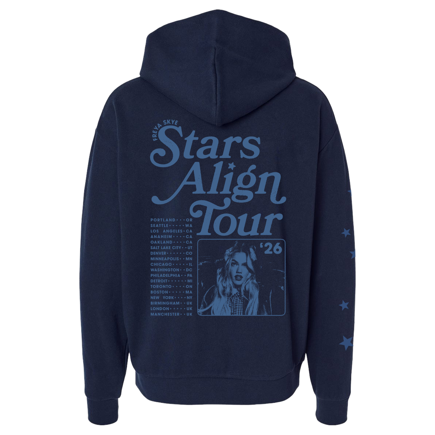 Stars Align Tour Hoodie (With Tour Dates)